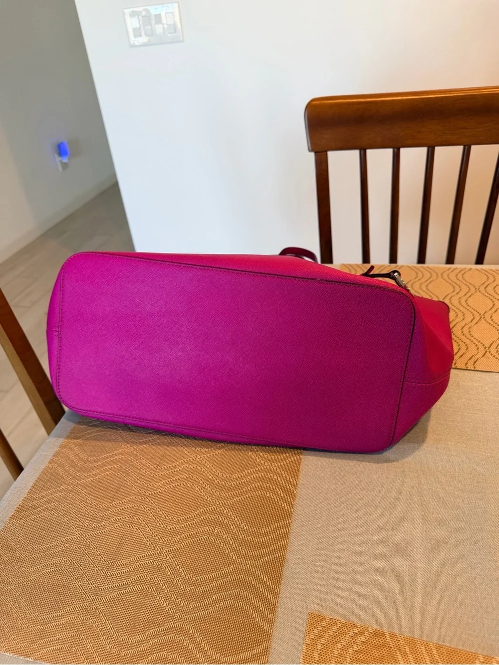 Michael Kors Bright Fuchsia Saffiano Tote